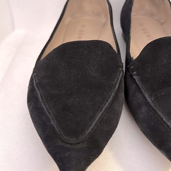M. Gemi The Gia Black Suede Leather Flats Size 40.5 - GUC - Picture 10 of 13